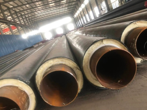 預制直埋鋼套鋼蒸汽保溫管